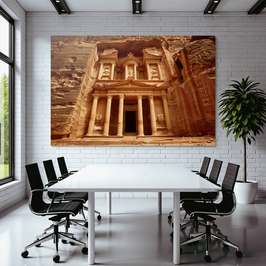 Al Khazneh Treasury in Petra, Jordan