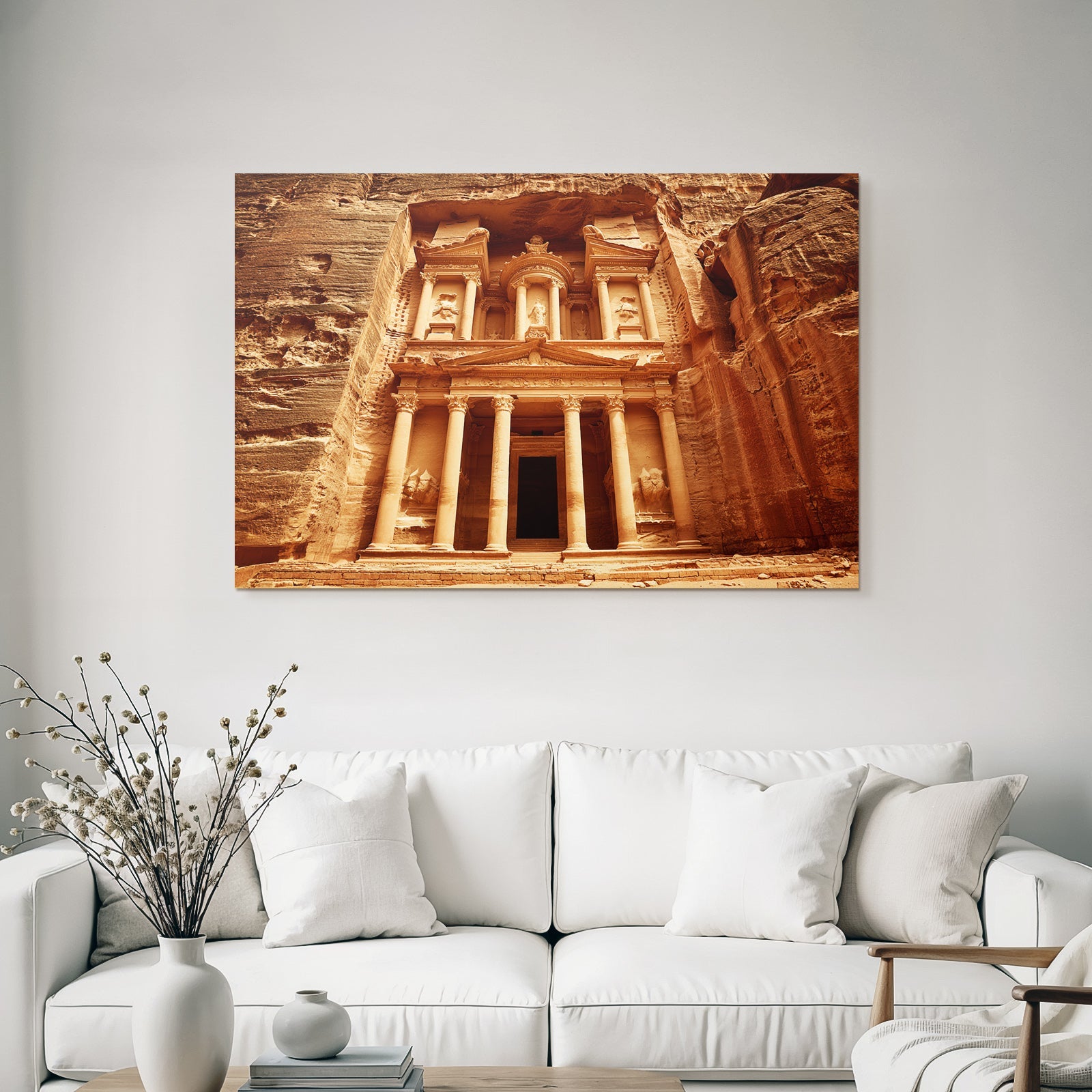 Al Khazneh Schatzhaus In Petra Jordanien