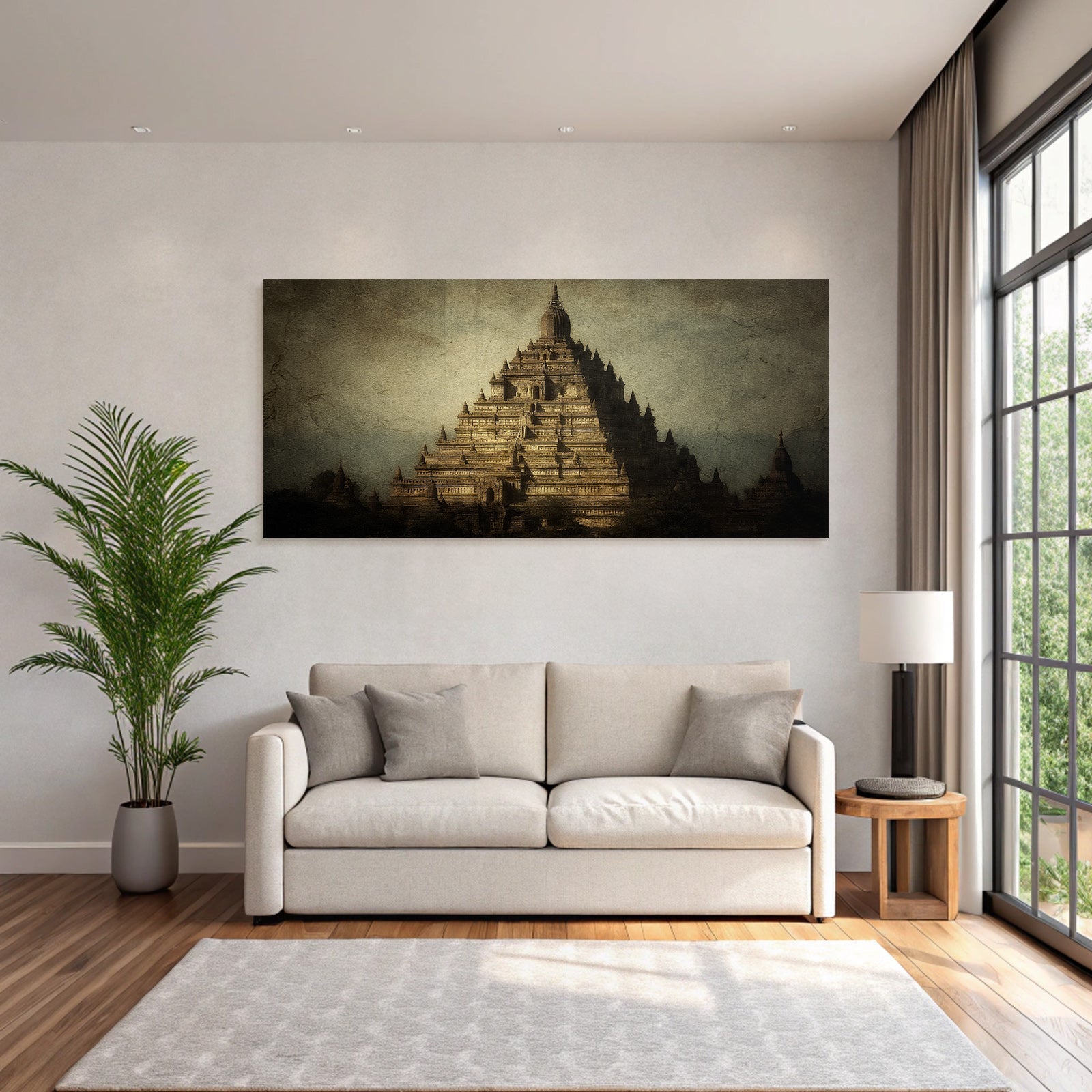 Alte Buddhistische Tempelanlage In Birma