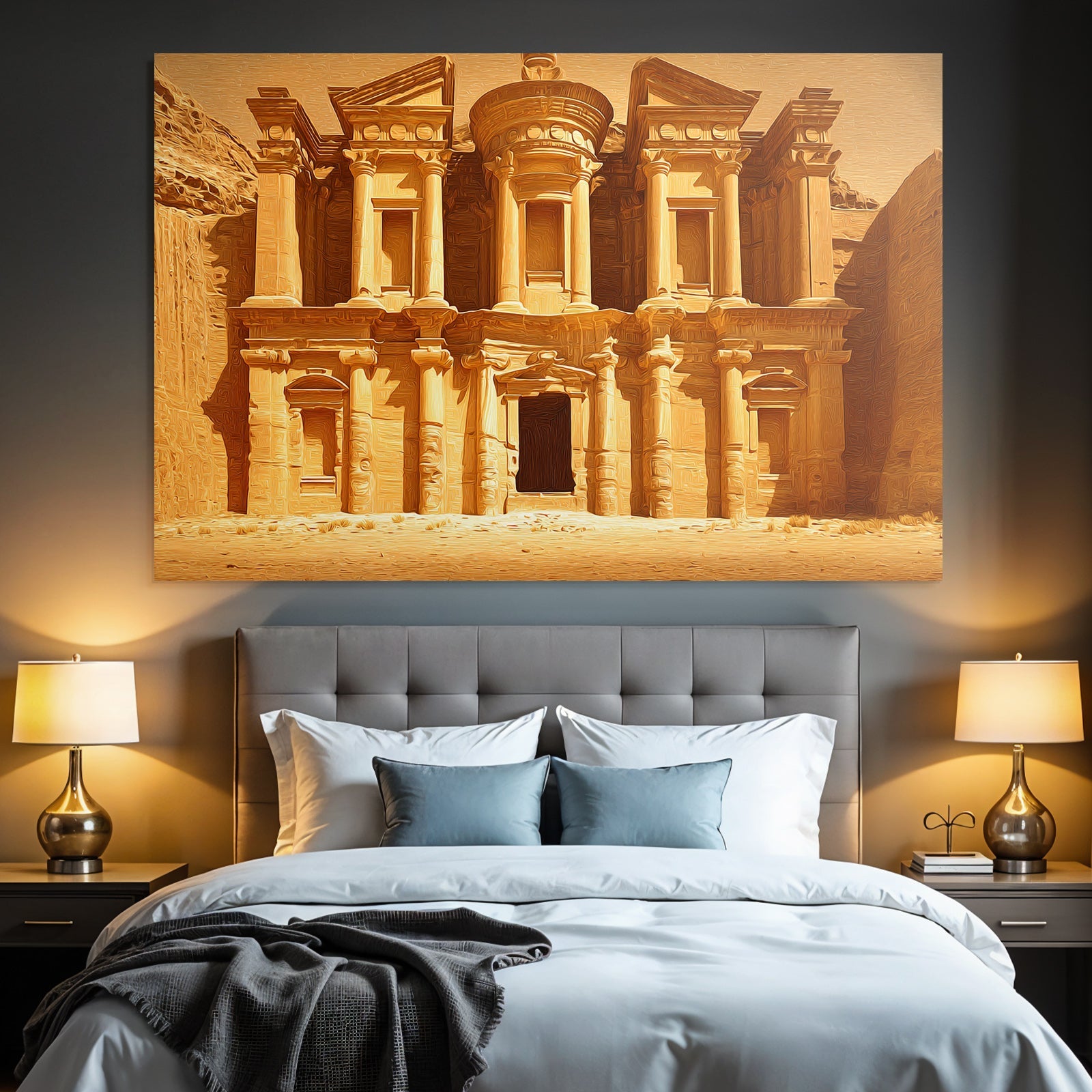 Die Schatzkammer In Petra Jordanien