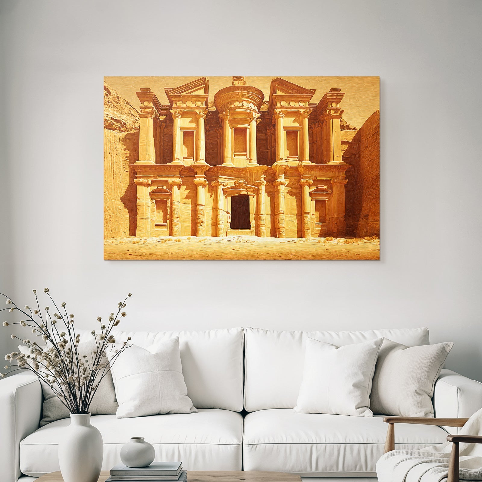 Die Schatzkammer In Petra Jordanien