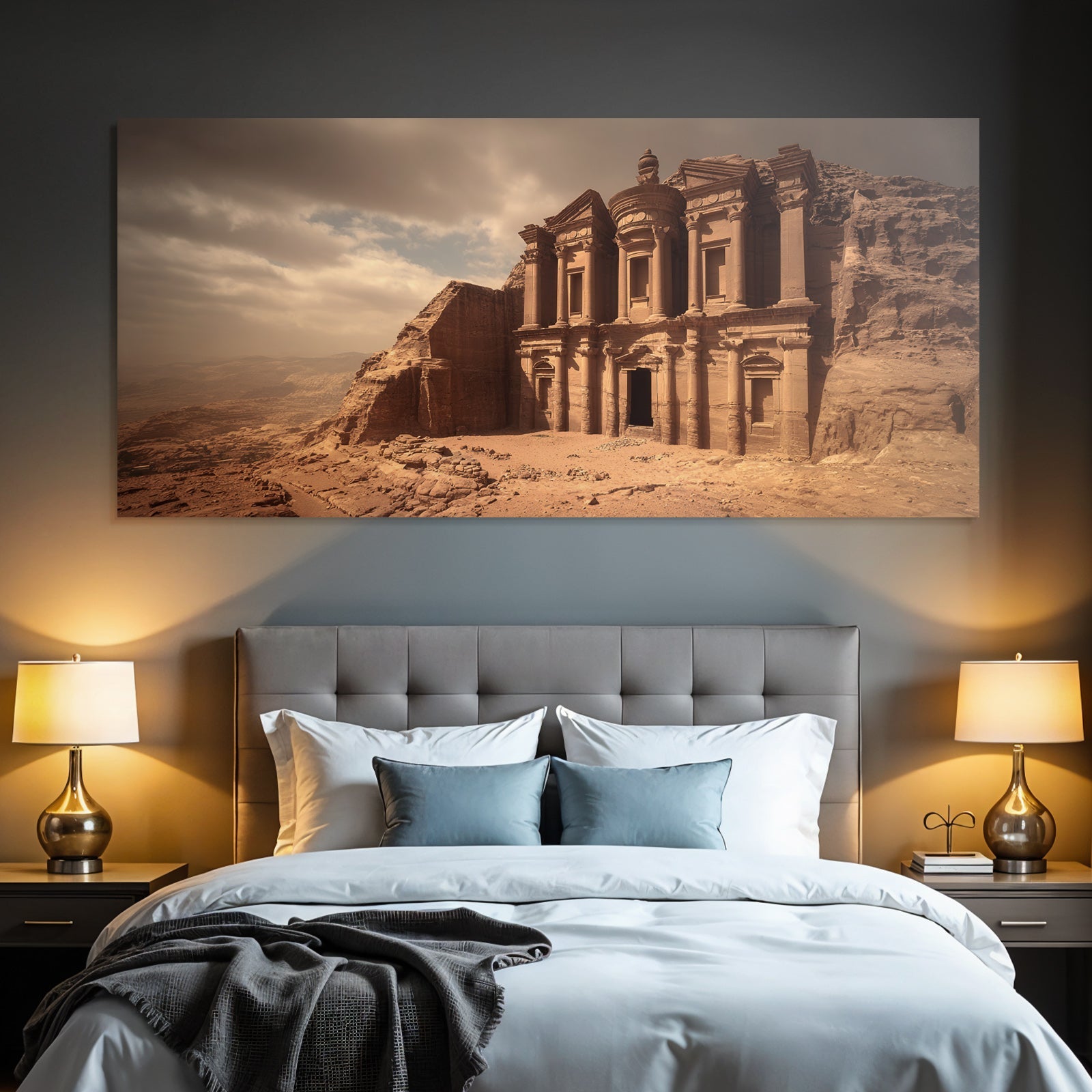 Felsentempel Al Deir In Petra