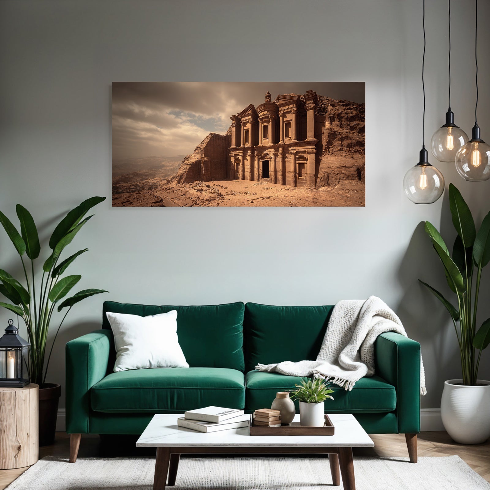 Felsentempel Al Deir In Petra