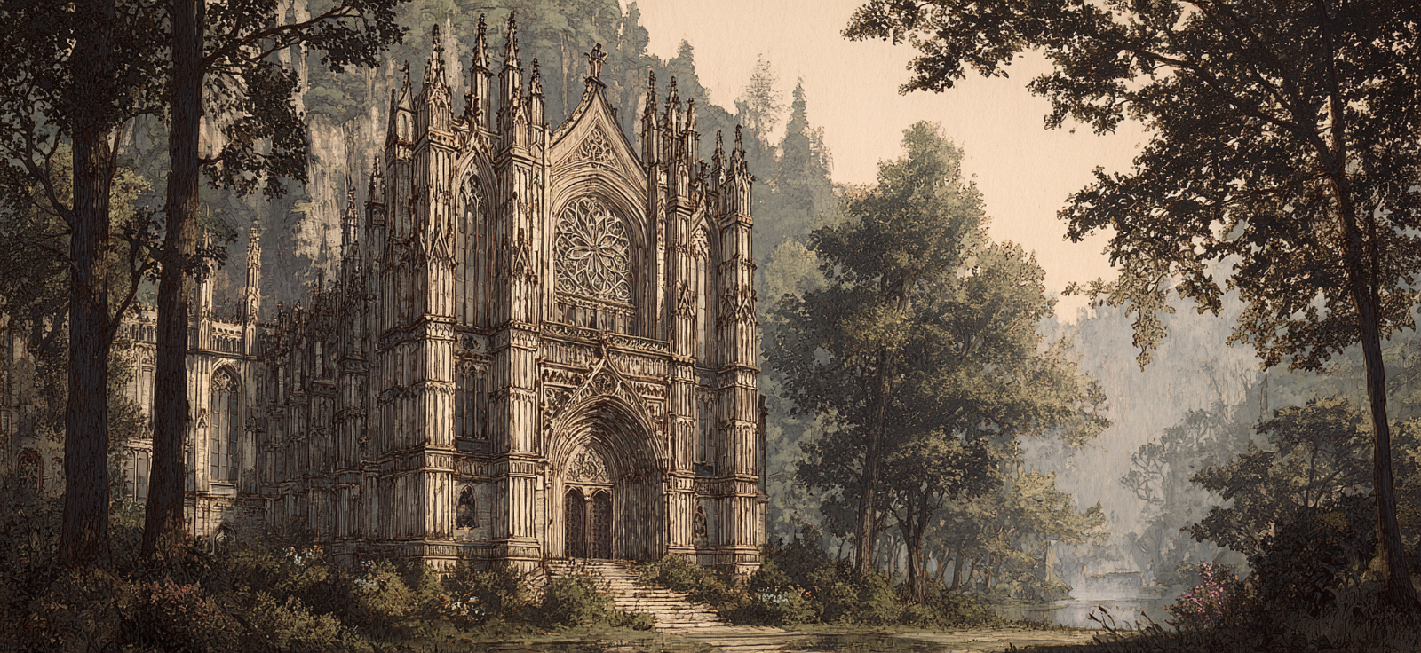 Gothische Kathedrale Im Wald | UNESCO Weltkulturerbe | Laender und Reisen