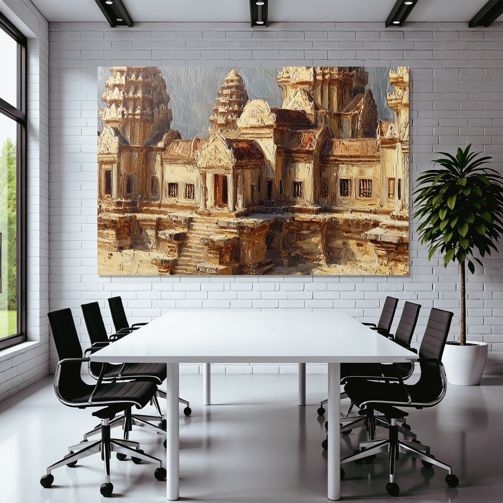 Impressionistische Tempelarchitektur