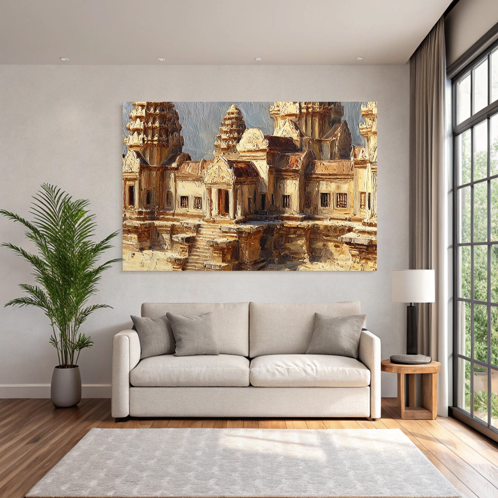 Impressionistische Tempelarchitektur