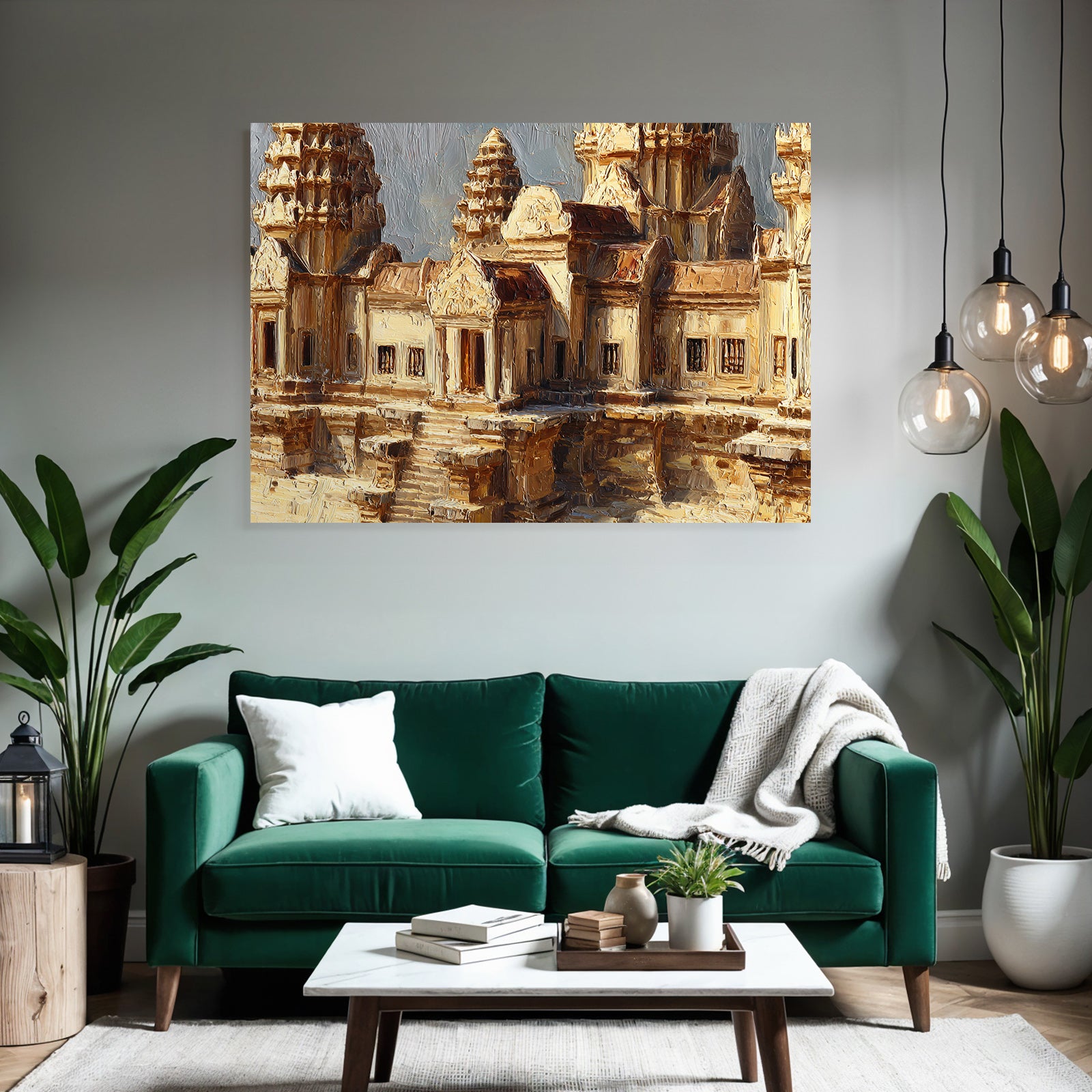 Impressionistische Tempelarchitektur