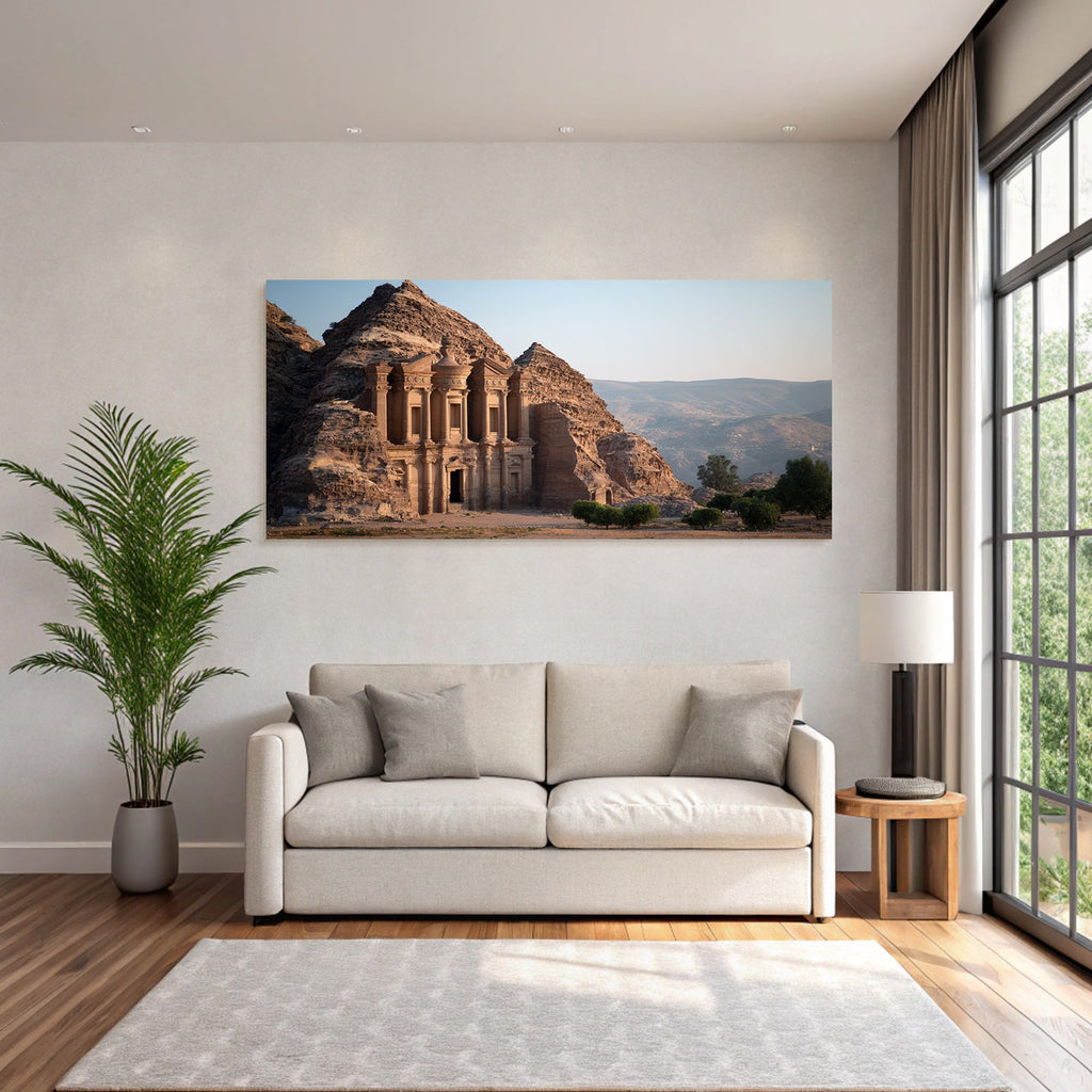 Kloster Ad Deir In Petra
