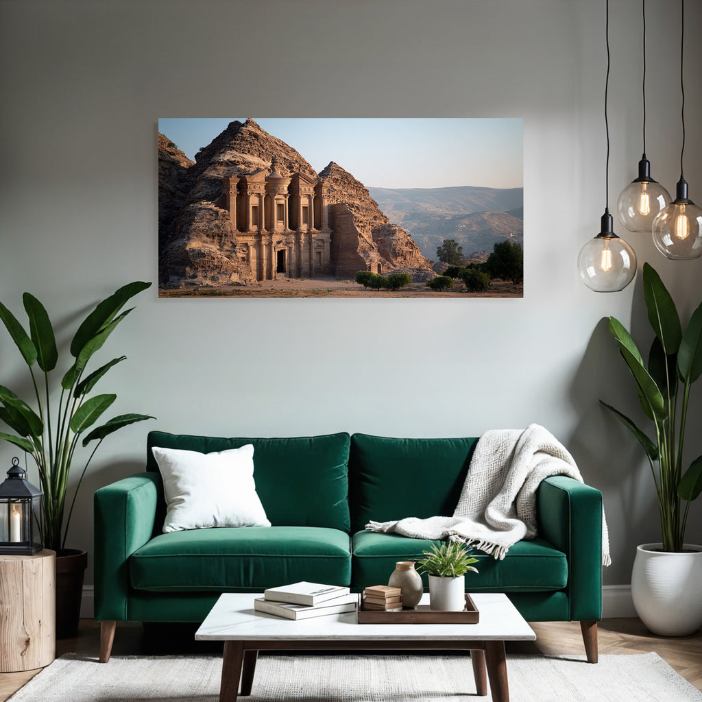 Kloster Ad Deir In Petra