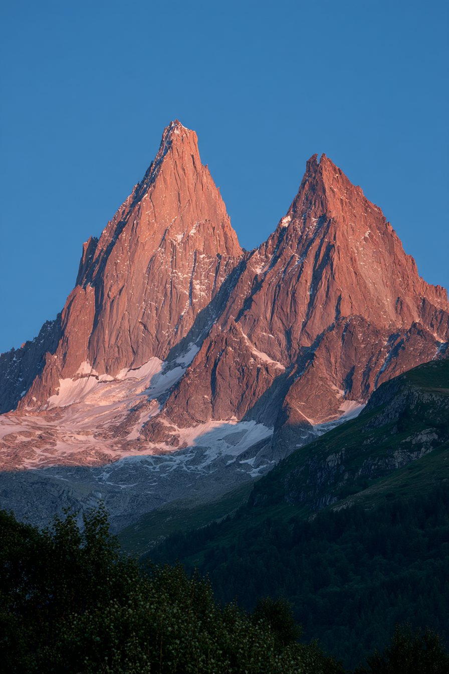 Berge Und Panoramen Berglandschaft Mit Sonnenlichtern Und Schneebedeckten Gipfeln | Berge und Panoramen | Landschaften