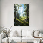 Berge Und Panoramen Lush Valley Mountains Misty Atmosphere Nature Exploration