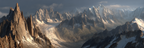 Berge Und Panoramen Rugged Mountains Scenery Mit Glazialen Bildung Und Schnee | Berge und Panoramen | Landschaften