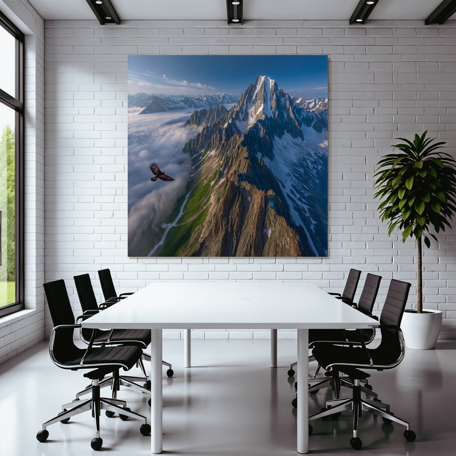 Berge Und Panoramen Atemberaubender Luftblick Von Bergen Und Wolken Bird Aufstieg