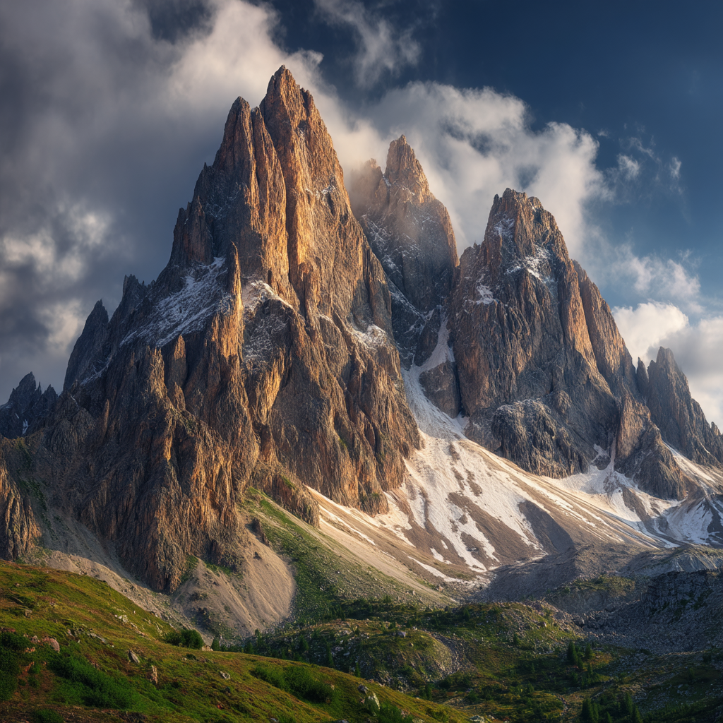 Berge Und Panoramen Dramatische Berglanschaft Dolomiten Italien | Berge und Panoramen | Landschaften