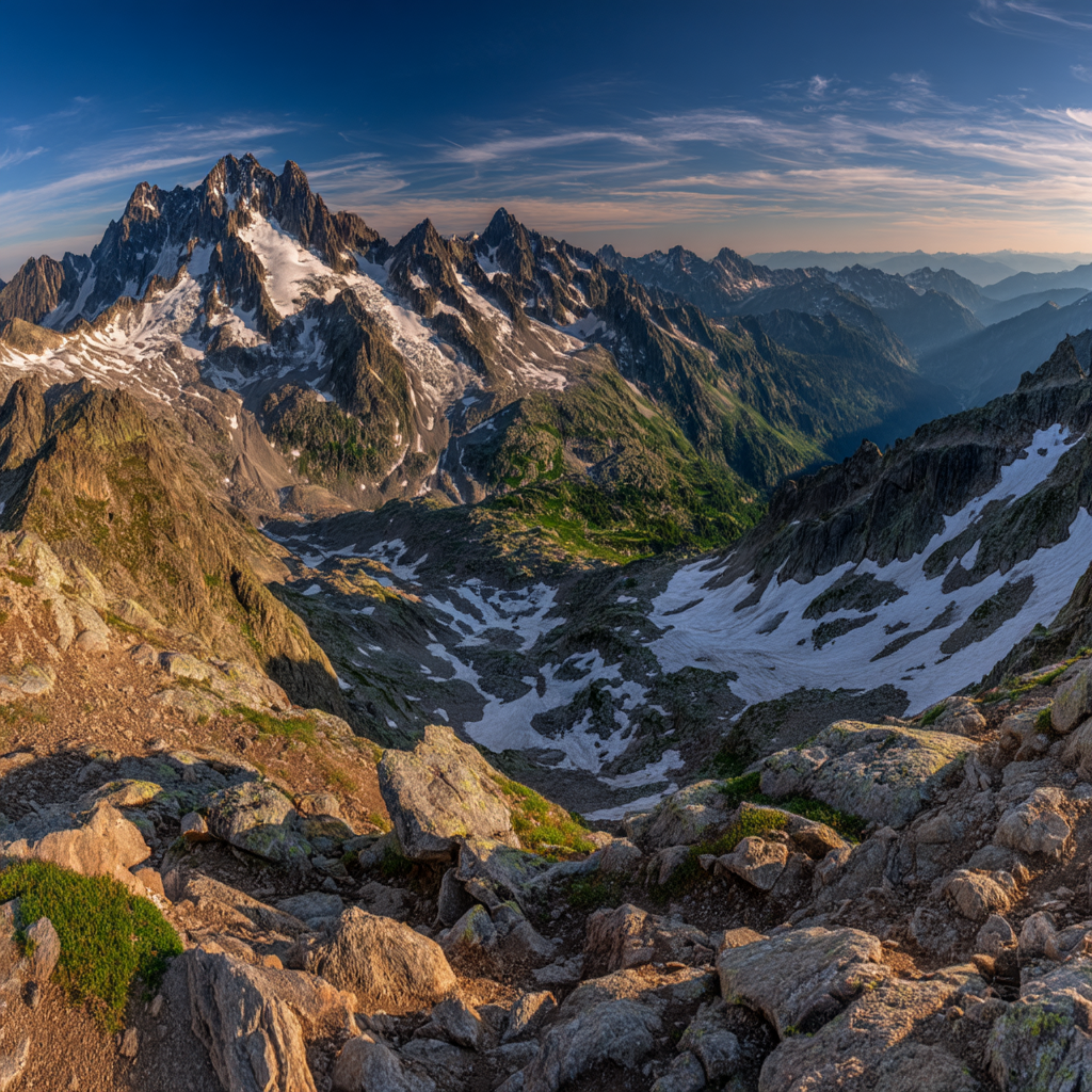 Berge Und Panoramen Gebirgslandschaft Schneebedeckte Gipfel | Berge und Panoramen | Landschaften