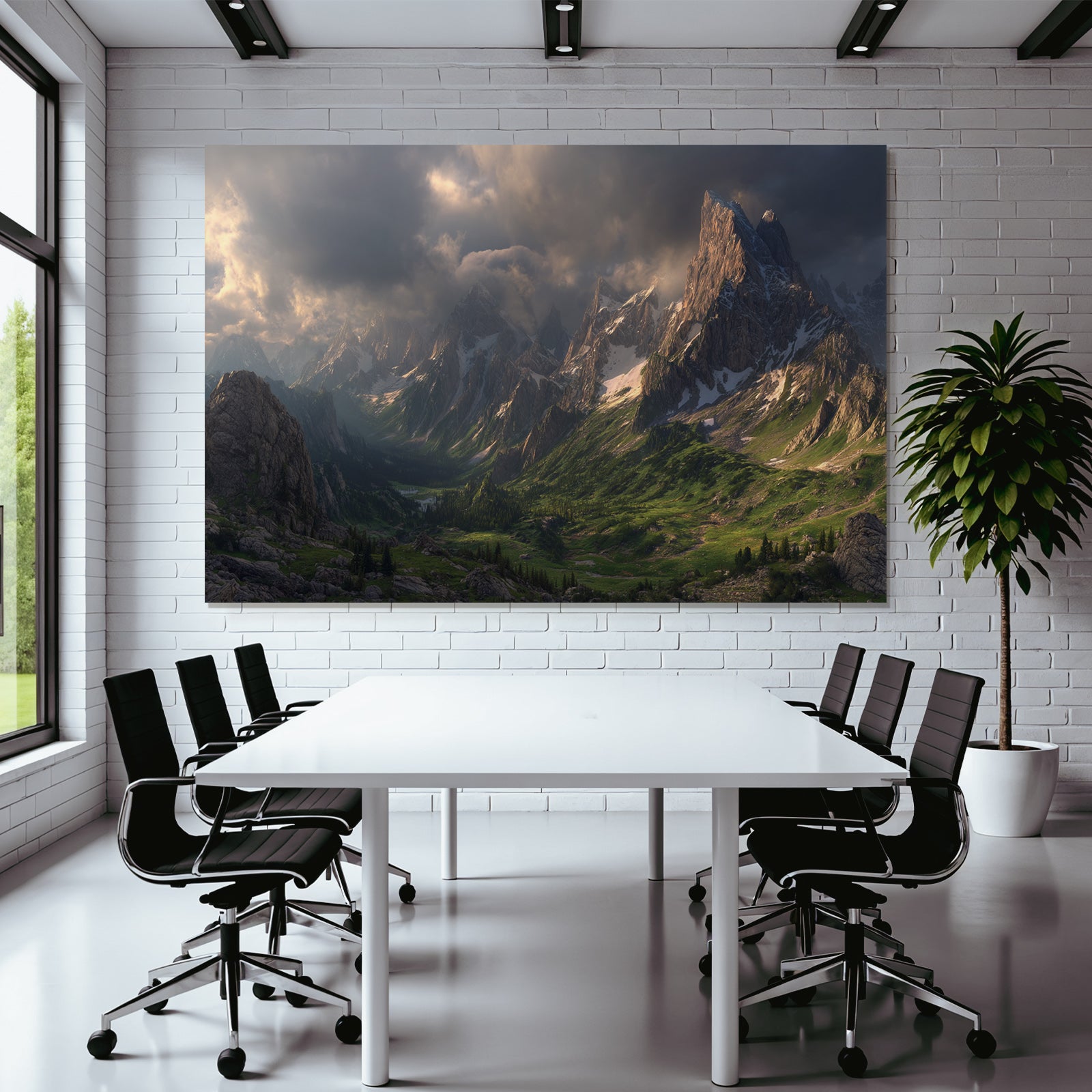 Berge Und Panoramen Atemberaubende Mountainlandschaft Grandeur Natur Wildnis