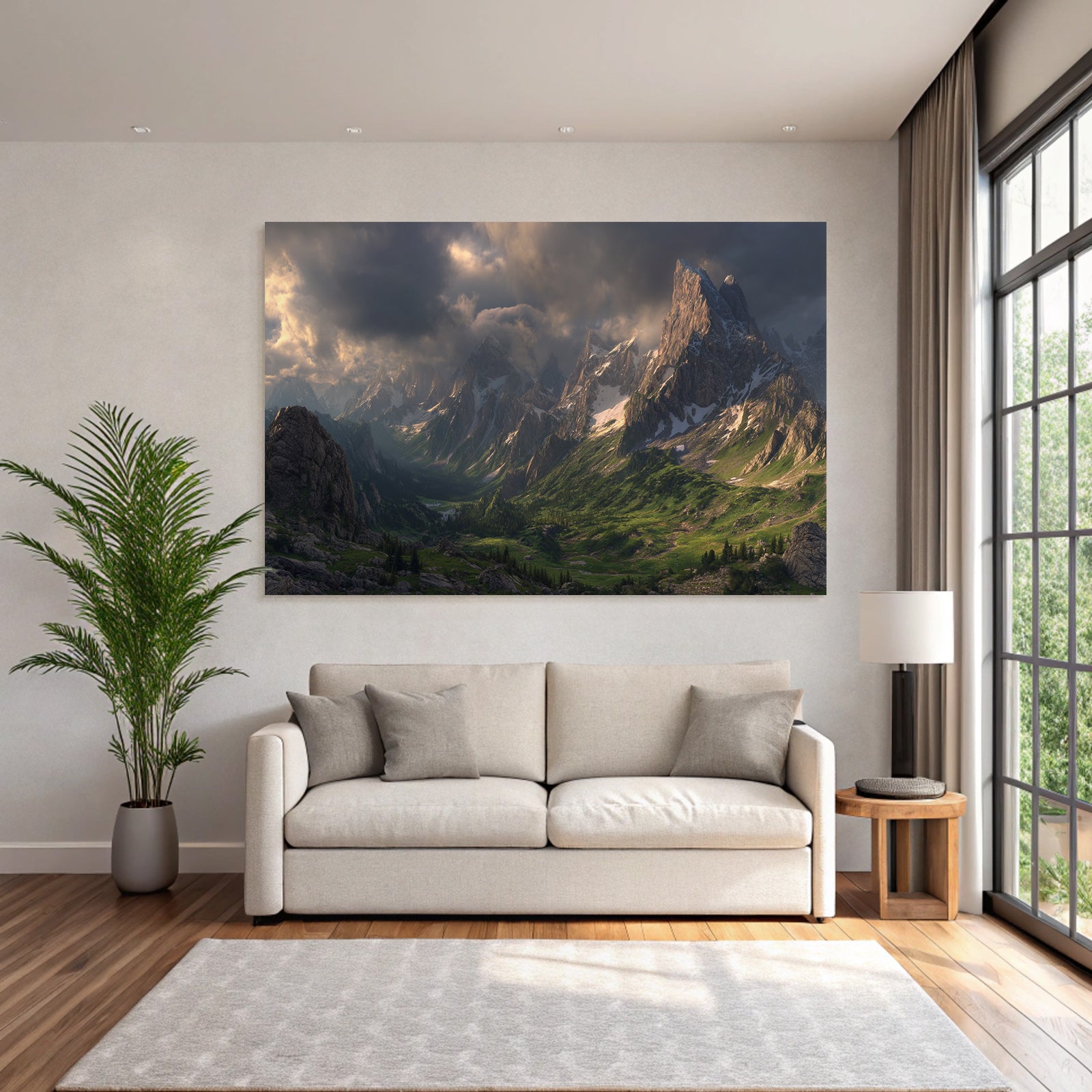 Berge Und Panoramen Atemberaubende Mountainlandschaft Grandeur Natur Wildnis