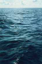 Ocean Waves Sunny Atmosphere Mit Schimmerndem Wasser | Seen und Unterwasserwelten | Landschaften