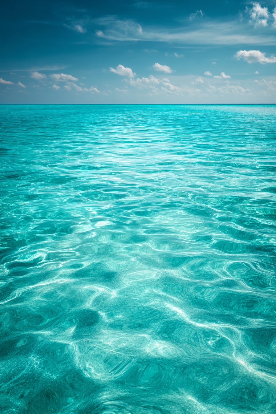 Tropisches Ozean Schimmerndes Wasser Tranquilität | Seen und Unterwasserwelten | Landschaften