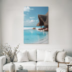 Tropisches Paradies Mit Pool Und Meerblick