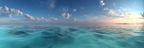 Ruhige Ozeanszene Turquoise Wasser Insel Horizont | Seen und Unterwasserwelten | Landschaften