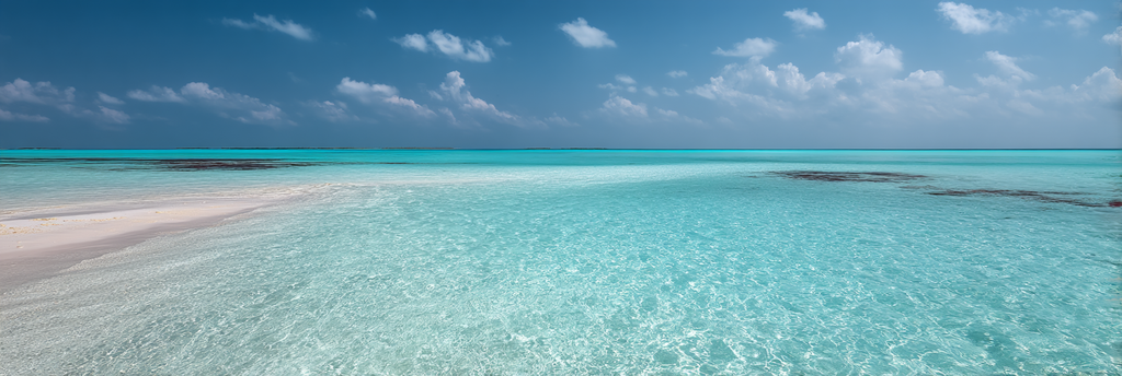 Traumstrand Mit Klaren Wasser Und Blaün Himmel | Seen und Unterwasserwelten | Landschaften