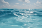 Ruhiger Ozean Mit Wellen Unter Blaüm Himmel | Seen und Unterwasserwelten | Landschaften