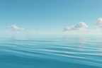 Ruhiger Und Entspannter Ozean Mit Klar Dem Blaün Wasser Und Himmel | Seen und Unterwasserwelten | Landschaften