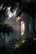 Tropen Und Dschungel Jungle Szenen Architektur Und Natur Mystik Und Schönheit | Tropen und Dschungel | Landschaften