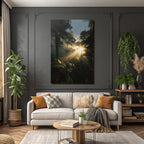 Tropics and Jungle Dense jungle with airy foliage and sunlight