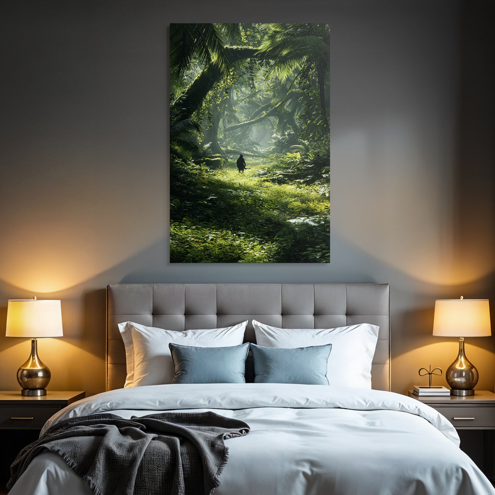 Tropics and Jungle Dense Green Jungle Scenes Adventure Discovery Mystical Atmosphere