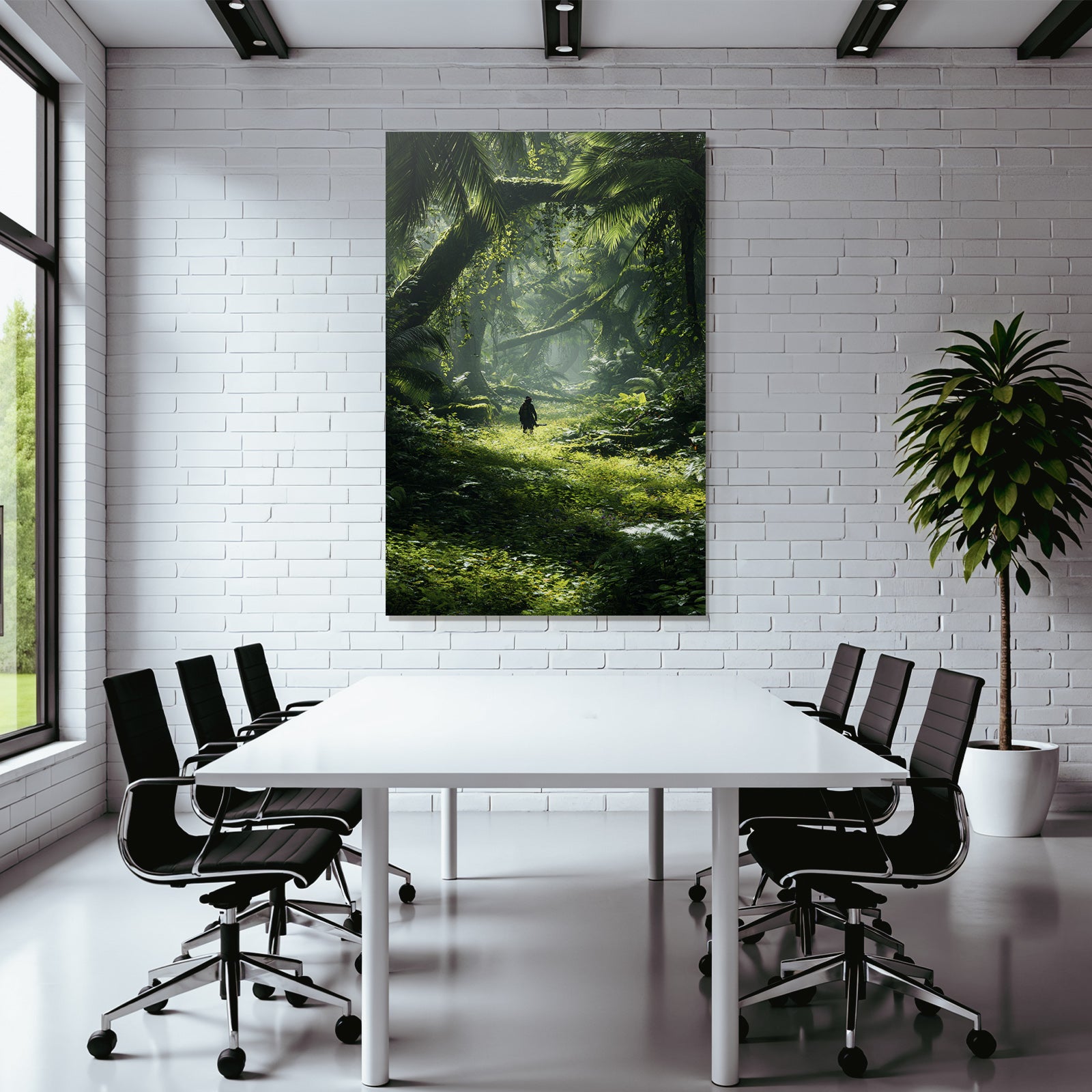 Tropics and Jungle Dense Green Jungle Scenes Adventure Discovery Mystical Atmosphere