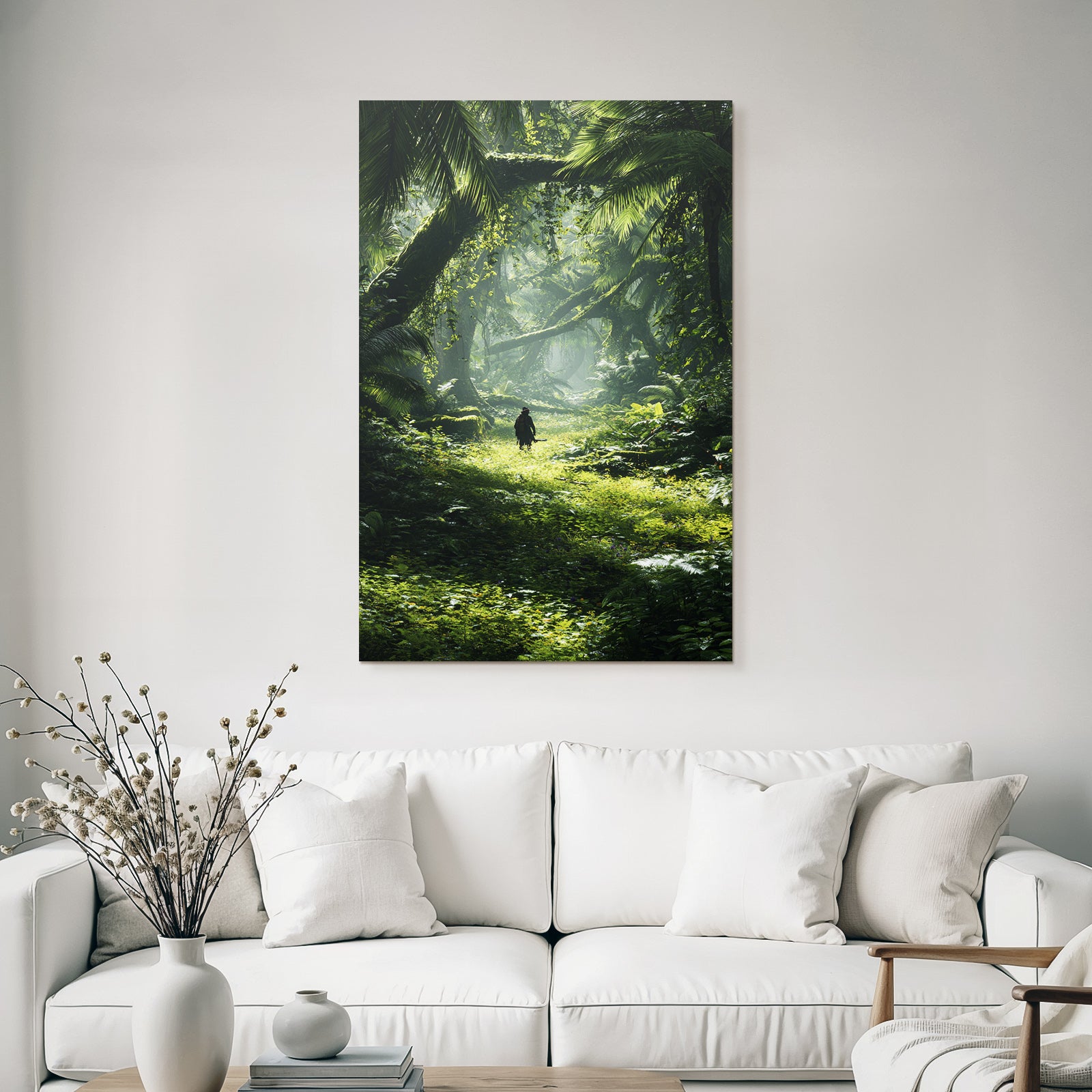 Tropics and Jungle Dense Green Jungle Scenes Adventure Discovery Mystical Atmosphere