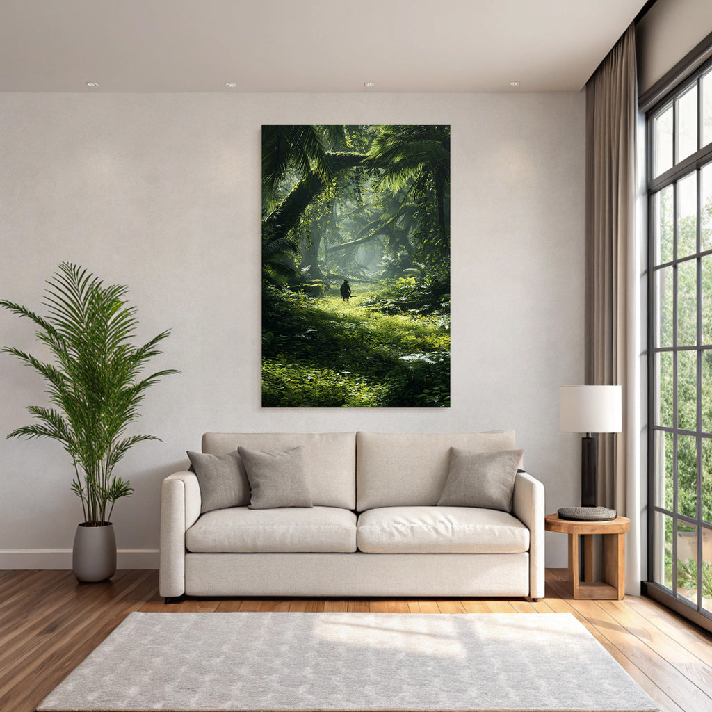 Tropics and Jungle Dense Green Jungle Scenes Adventure Discovery Mystical Atmosphere