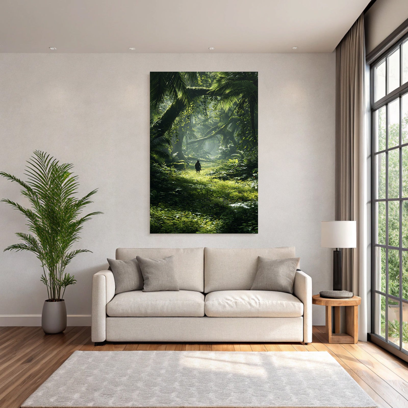 Tropics and Jungle Dense Green Jungle Scenes Adventure Discovery Mystical Atmosphere