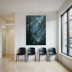 Tropics and Jungle Dense Misty Forests with Sunbeams and Vital Plants