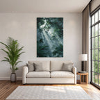 Tropics and Jungle Lush Green Jungle Scene with Diffused Light