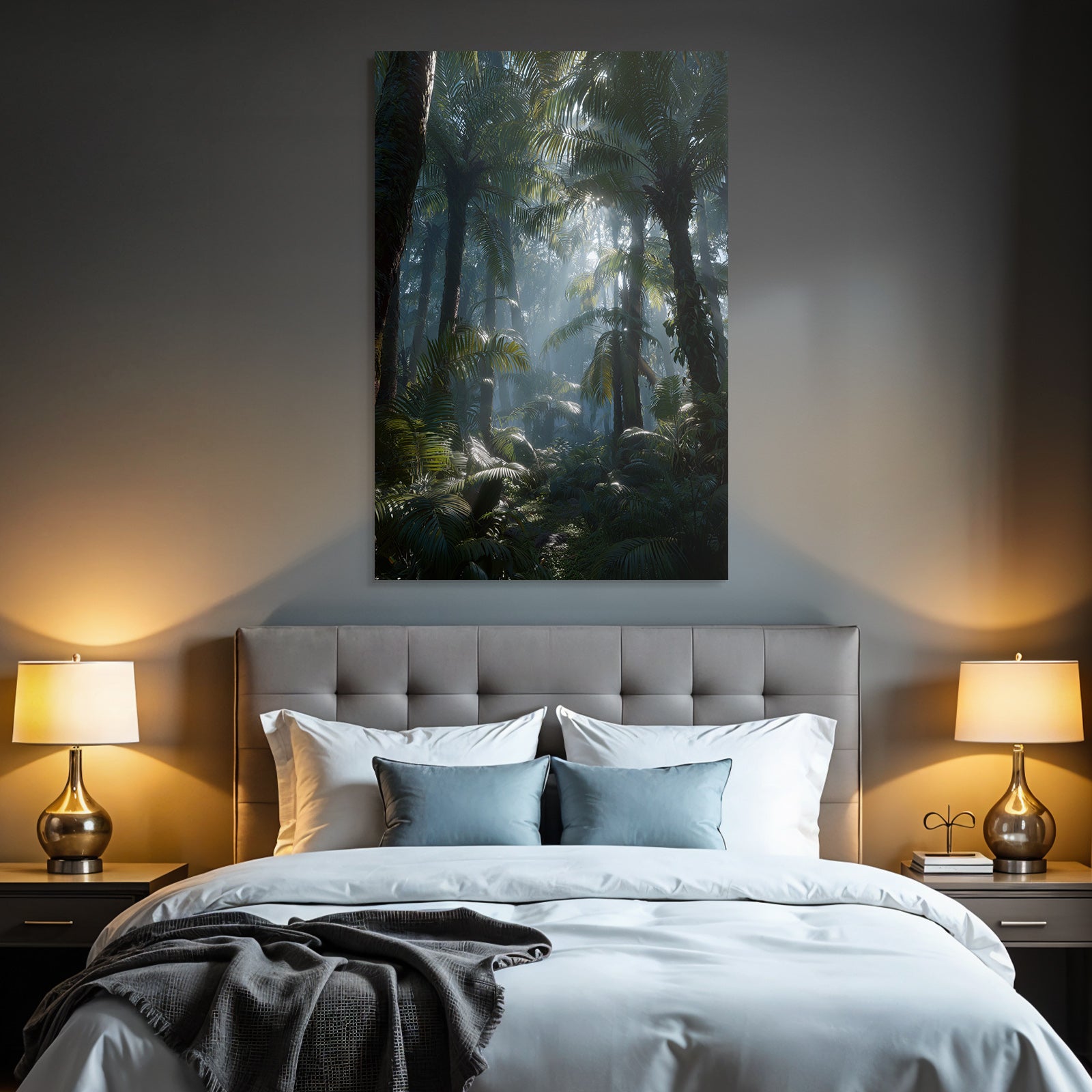 Tropics and Jungle Lush Illuminated Jungle Mystical Atmosphere Tropical Jungle
