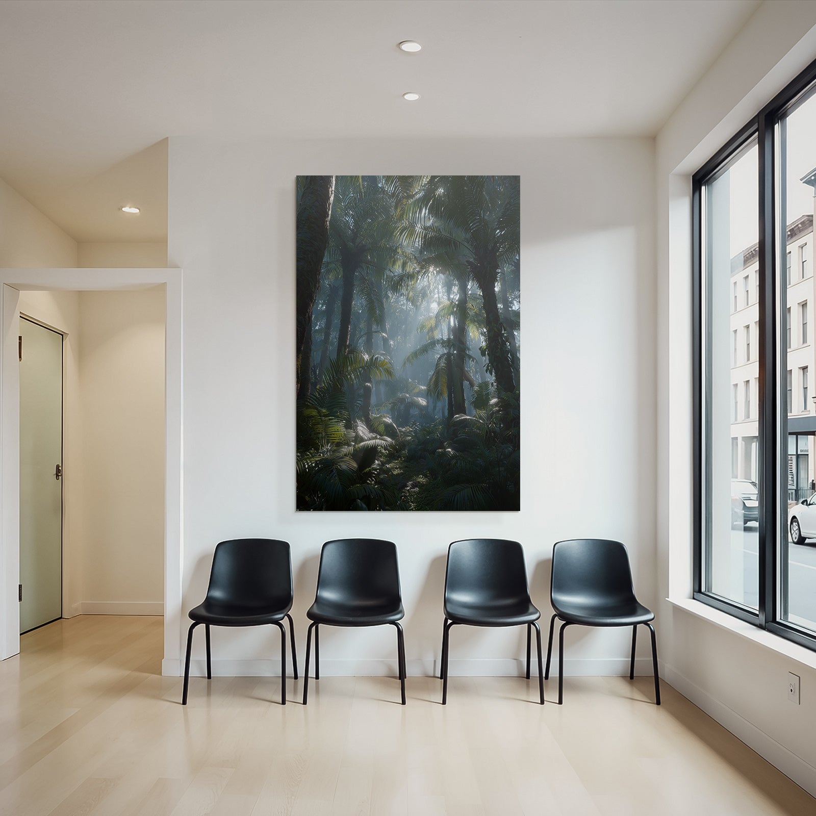 Tropics and Jungle Lush Illuminated Jungle Mystical Atmosphere Tropical Jungle