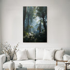 Tropics and Jungle Lush Illuminated Jungle Mystical Atmosphere Tropical Jungle