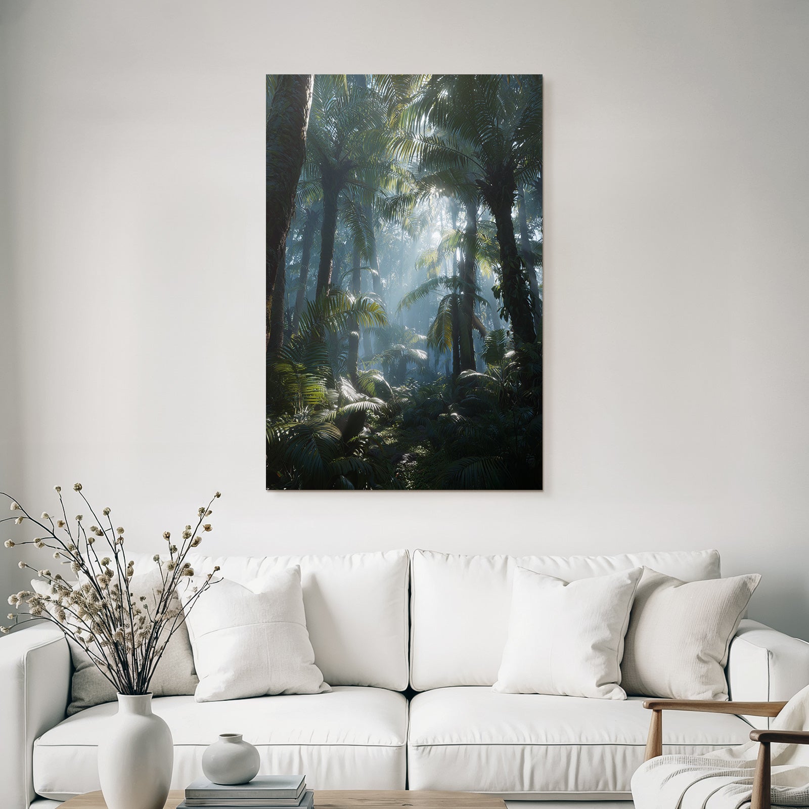 Tropics and Jungle Lush Illuminated Jungle Mystical Atmosphere Tropical Jungle
