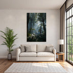 Tropics and Jungle Lush Illuminated Jungle Mystical Atmosphere Tropical Jungle
