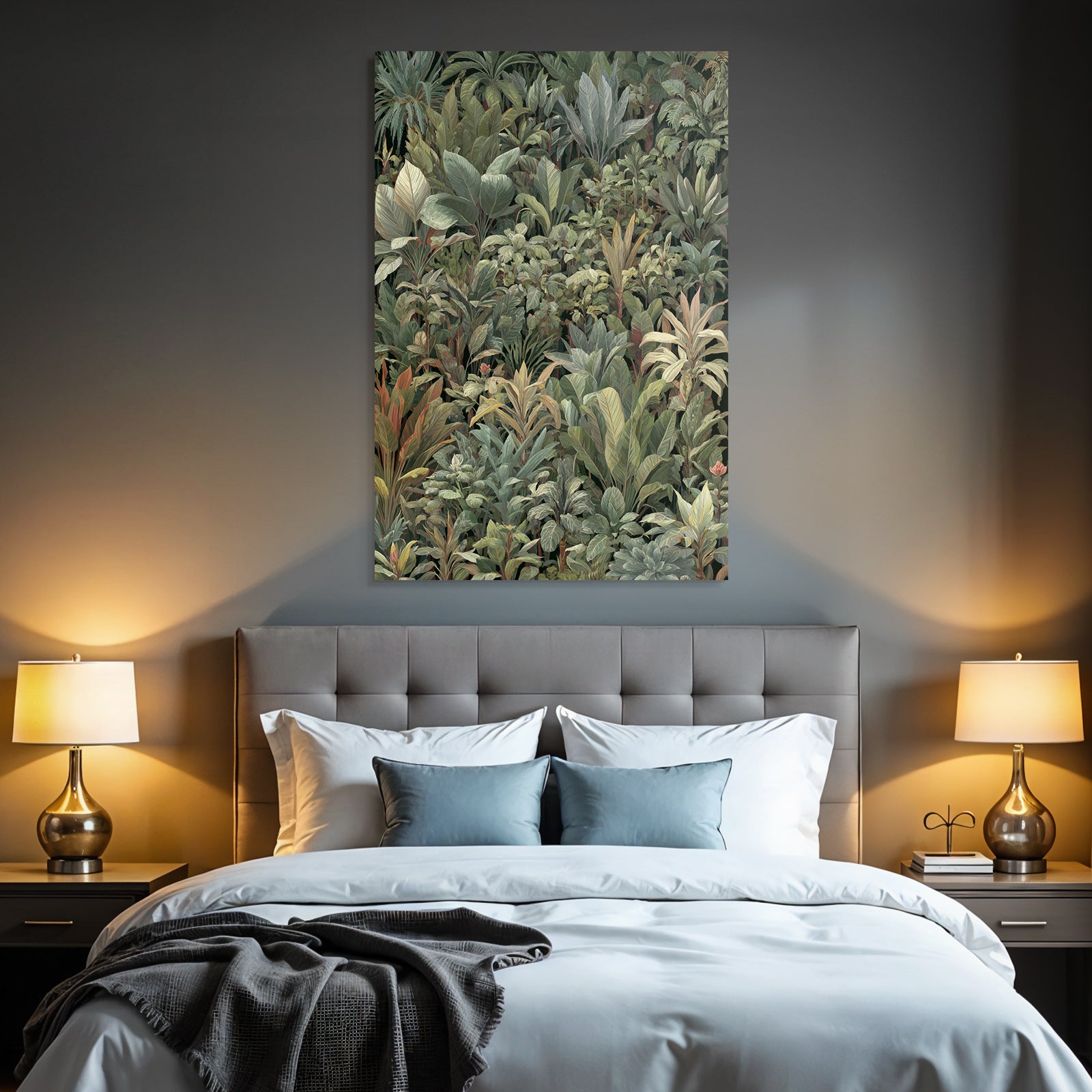 Tropics and Jungle Tropical Plants Dense Forest Background