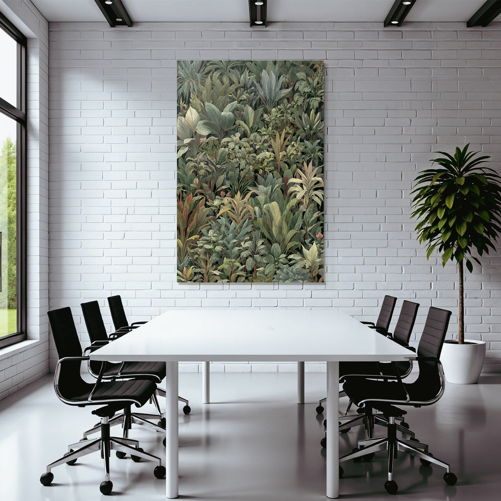 Tropics and Jungle Tropical Plants Dense Forest Background