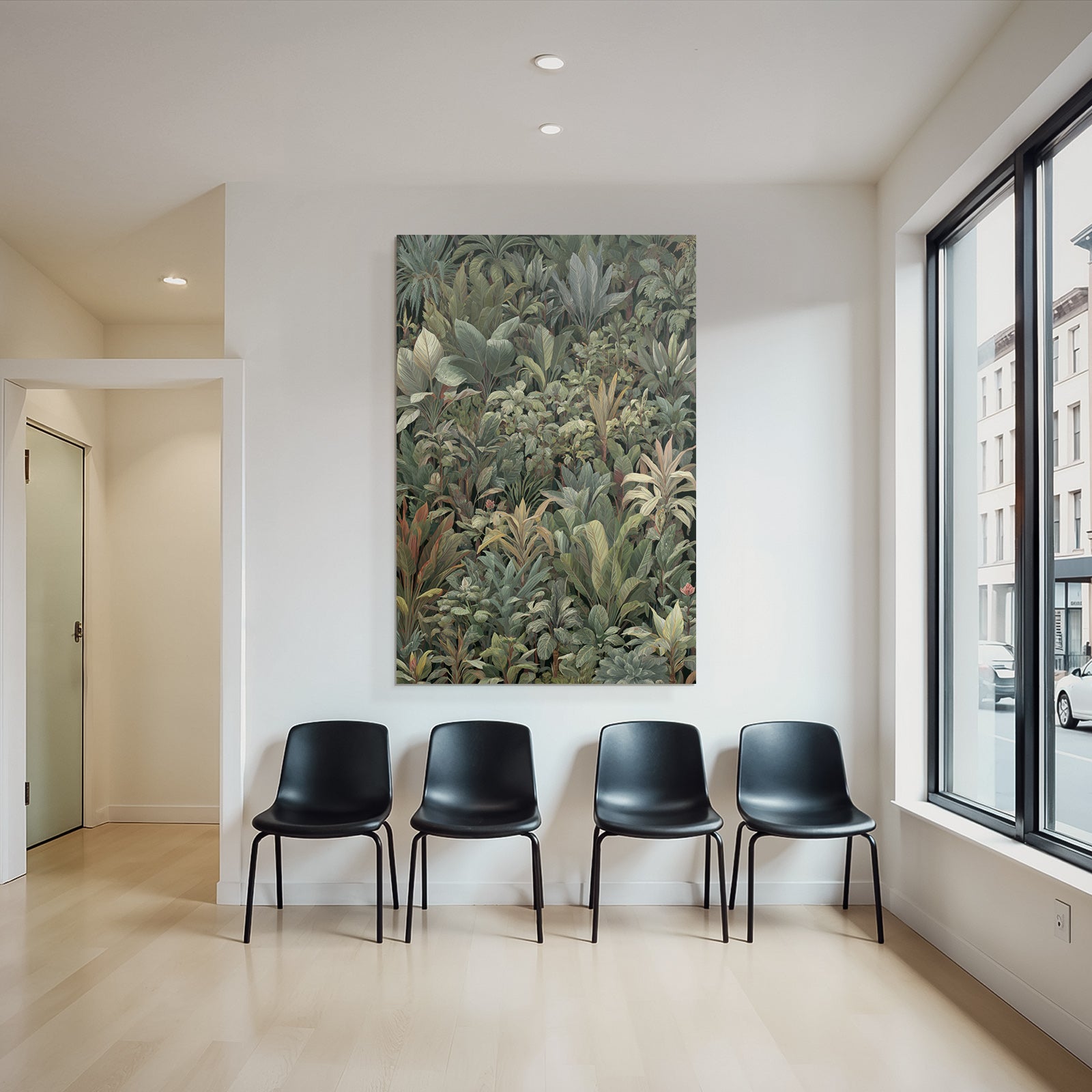 Tropics and Jungle Tropical Plants Dense Forest Background