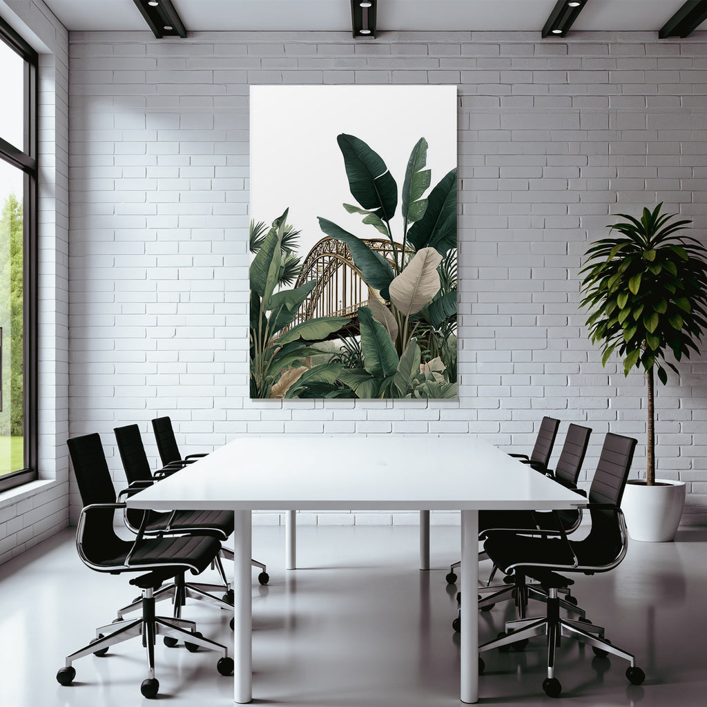 Tropics and Jungle Tropical Vegetation and Bridge Existence