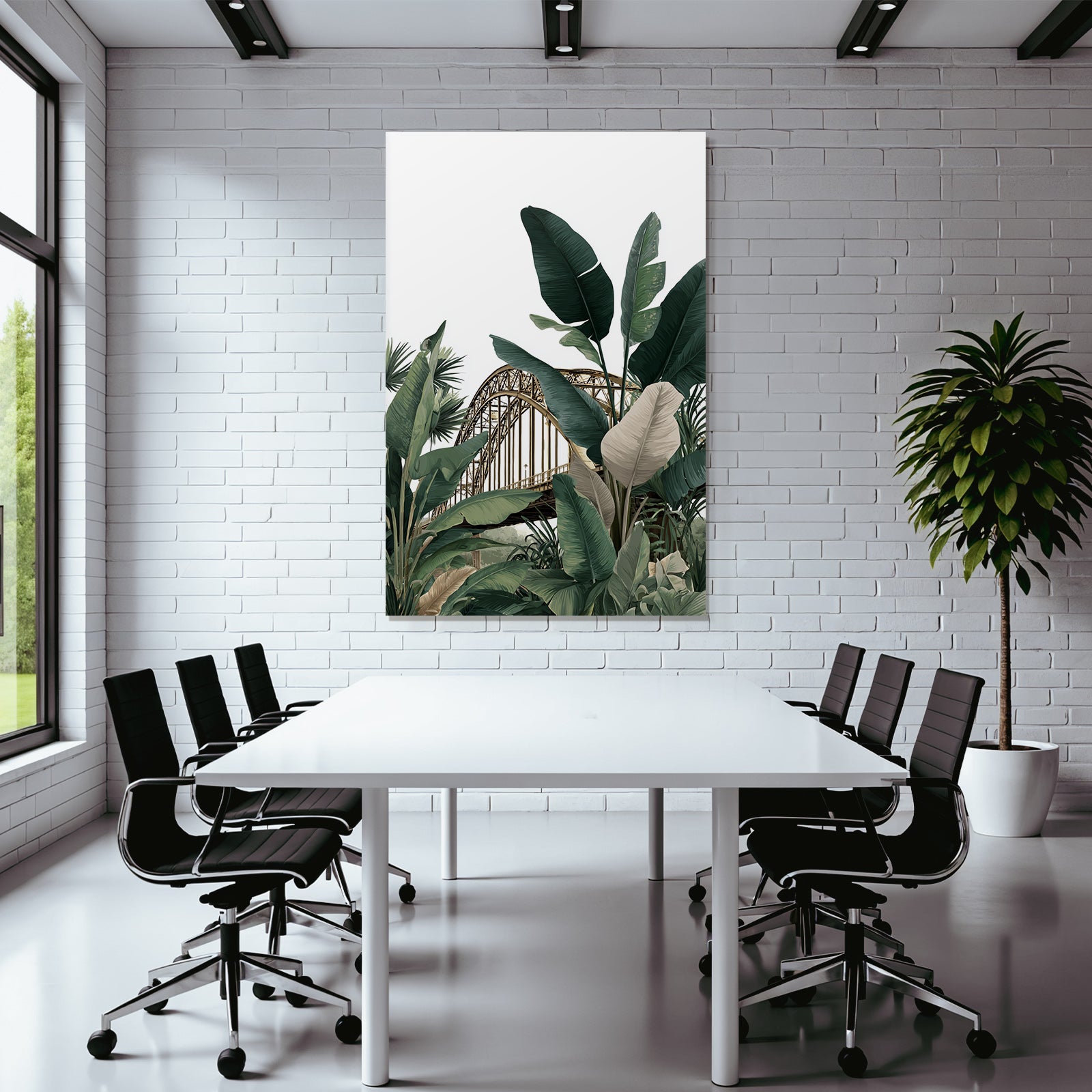 Tropics and Jungle Tropical Vegetation and Bridge Existence