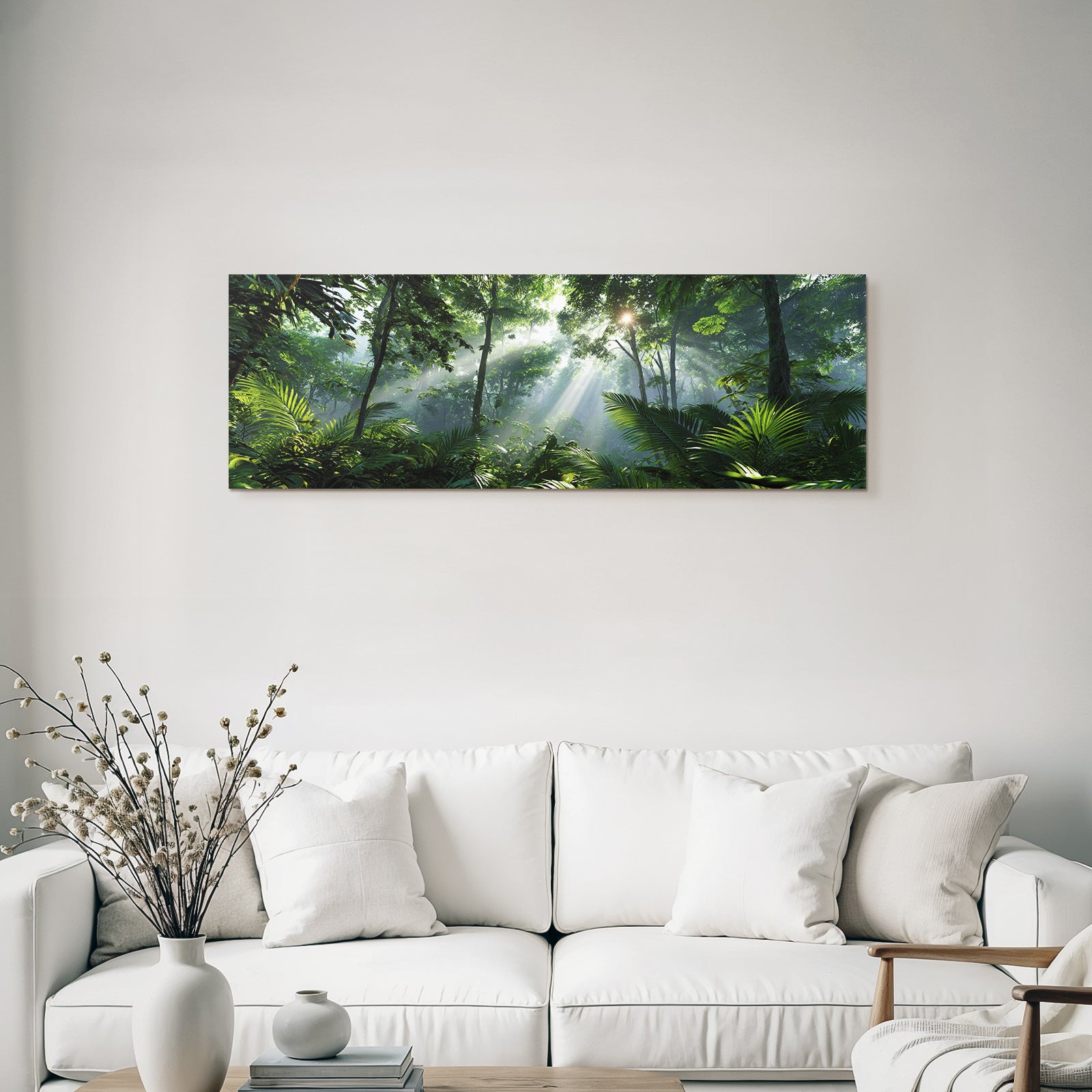 Tropics and Jungle Dense Tropics Jungle Sunbeams Green Foil