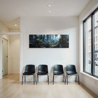 Tropics and Jungle Dense forest with light play in a tropical environment