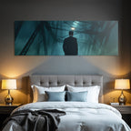 Tropics and Jungle Dark Industrial Environment Mysterious Figures Travel